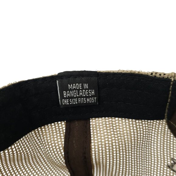 Drake Camo Mossy Oak Bottomland Strapback Cap 3D Embroidered Trucker Hunter Hat - Picture 8 of 14